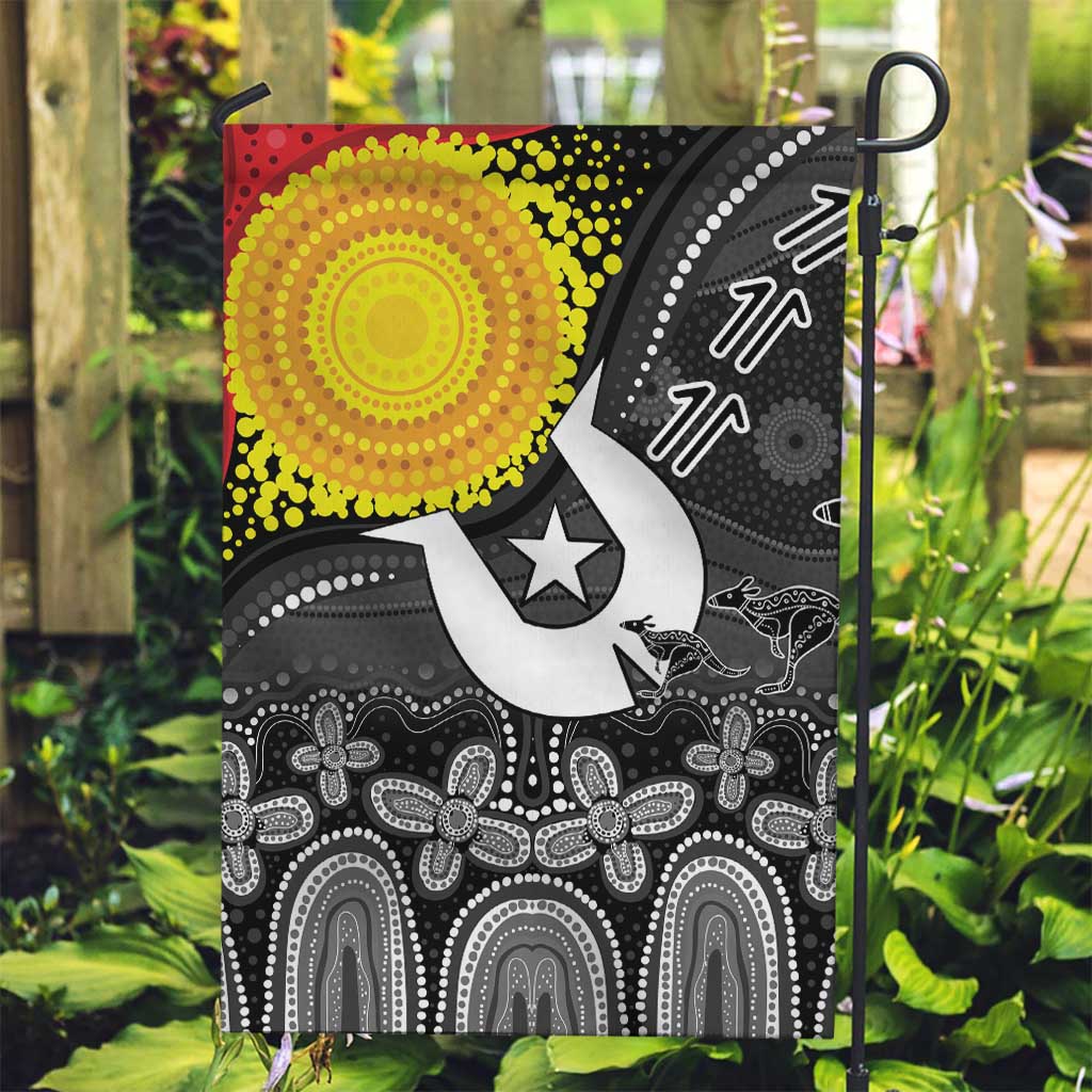 Aboriginal-Torres Strait Islanders Garden Flag Together Culture Inspired Story