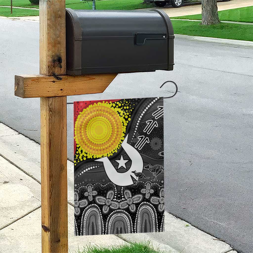 Aboriginal-Torres Strait Islanders Garden Flag Together Culture Inspired Story