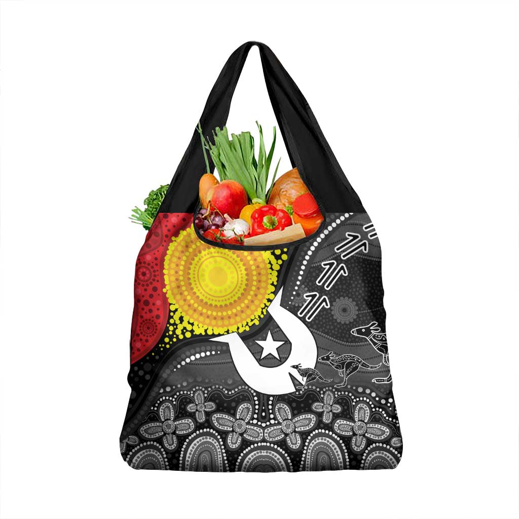 Aboriginal-Torres Strait Islanders Grocery Bag Together Culture Inspired Story