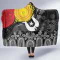 Aboriginal-Torres Strait Islanders Hooded Blanket Together Culture Inspired Story