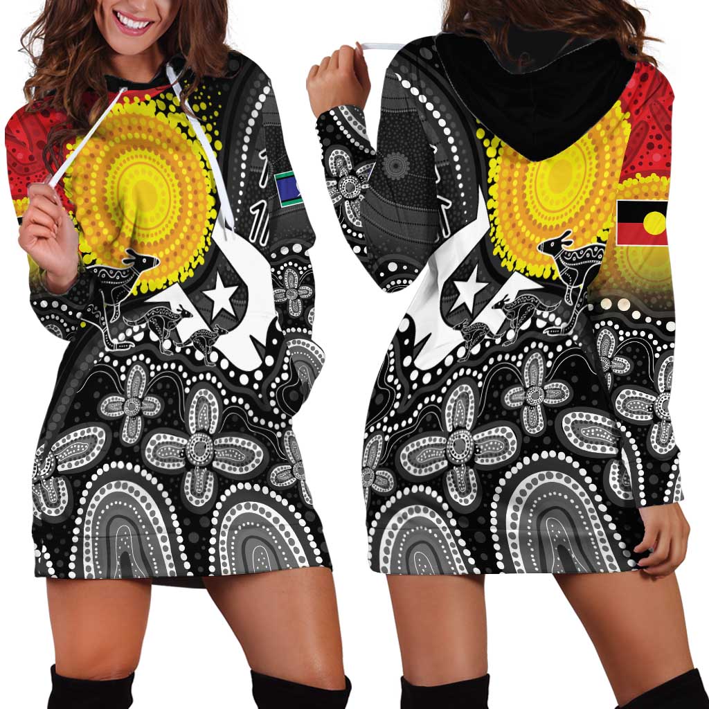 Aboriginal-Torres Strait Islanders Hoodie Dress Together Culture Inspired Story