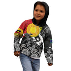 Aboriginal-Torres Strait Islanders Kid Hoodie Together Culture Inspired Story