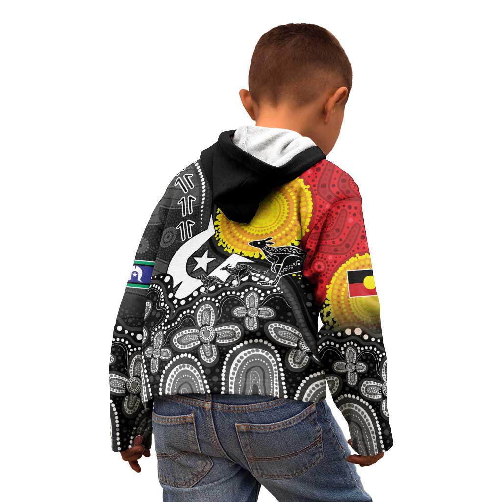 Aboriginal-Torres Strait Islanders Kid Hoodie Together Culture Inspired Story