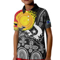 Aboriginal-Torres Strait Islanders Kid Polo Shirt Together Culture Inspired Story