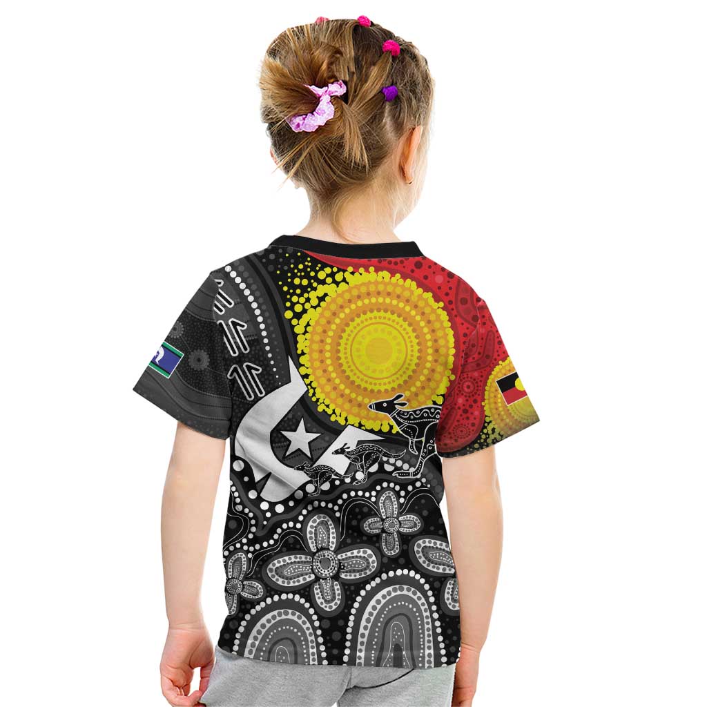 Aboriginal-Torres Strait Islanders Kid T Shirt Together Culture Inspired Story