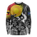 Aboriginal-Torres Strait Islanders Long Sleeve Shirt Together Culture Inspired Story