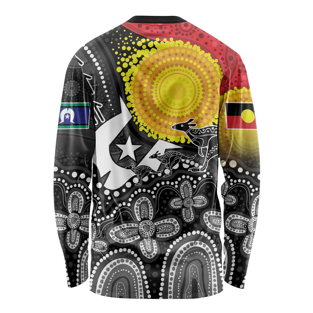 Aboriginal-Torres Strait Islanders Long Sleeve Shirt Together Culture Inspired Story