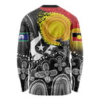Aboriginal-Torres Strait Islanders Long Sleeve Shirt Together Culture Inspired Story