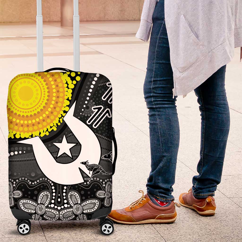 Aboriginal-Torres Strait Islanders Luggage Cover Together Culture Inspired Story