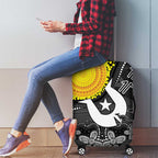 Aboriginal-Torres Strait Islanders Luggage Cover Together Culture Inspired Story