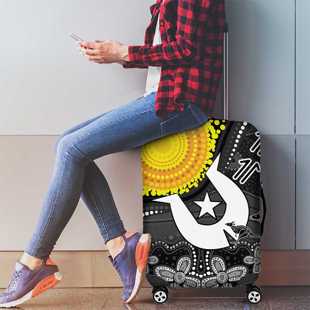 Aboriginal-Torres Strait Islanders Luggage Cover Together Culture Inspired Story