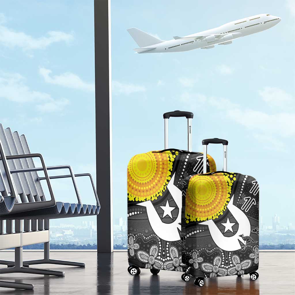 Aboriginal-Torres Strait Islanders Luggage Cover Together Culture Inspired Story
