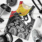 Aboriginal-Torres Strait Islanders Men Tank Top Together Culture Inspired Story