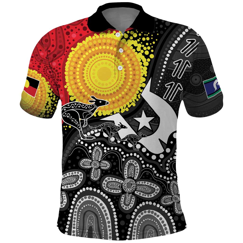 Aboriginal-Torres Strait Islanders Polo Shirt Together Culture Inspired Story