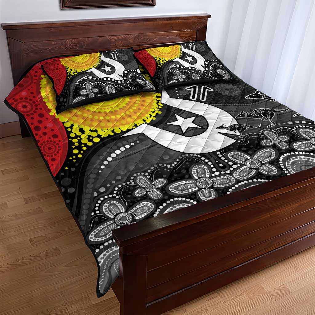 Aboriginal-Torres Strait Islanders Quilt Bed Set Together Culture Inspired Story