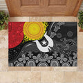 Aboriginal-Torres Strait Islanders Rubber Doormat Together Culture Inspired Story