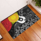 Aboriginal-Torres Strait Islanders Rubber Doormat Together Culture Inspired Story