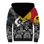 Aboriginal-Torres Strait Islanders Sherpa Hoodie Together Culture Inspired Story