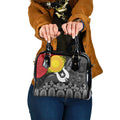 Aboriginal-Torres Strait Islanders Shoulder Handbag Together Culture Inspired Story