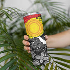 Aboriginal-Torres Strait Islanders Skinny Tumbler Together Culture Inspired Story