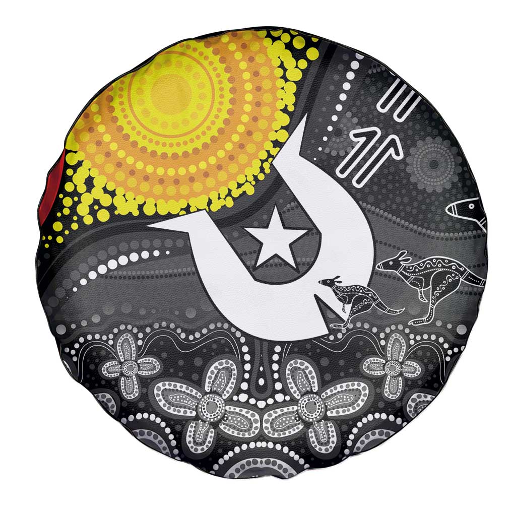 Aboriginal-Torres Strait Islanders Spare Tire Cover Together Culture Inspired Story
