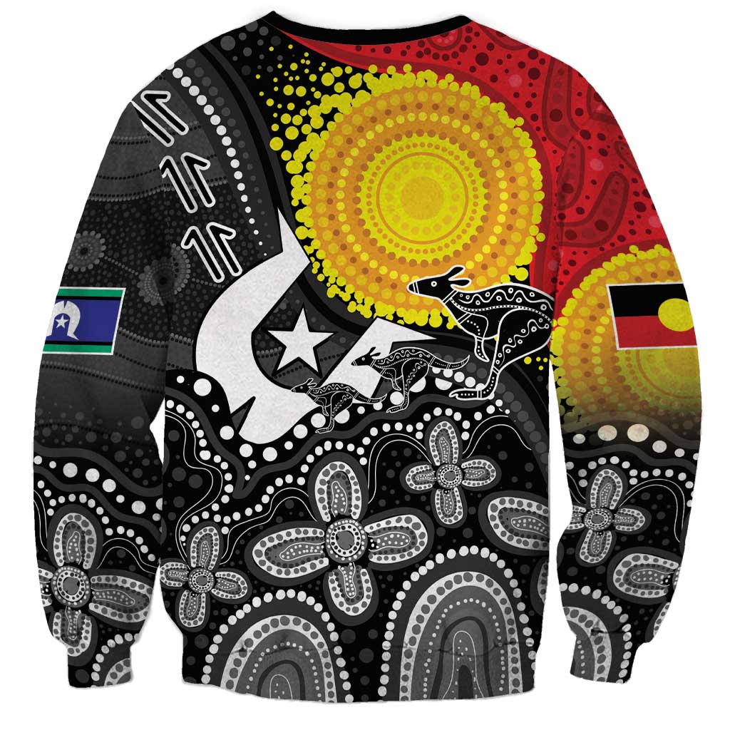 Aboriginal-Torres Strait Islanders Sweatshirt Together Culture Inspired Story
