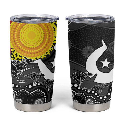 Aboriginal-Torres Strait Islanders Tumbler Cup Together Culture Inspired Story