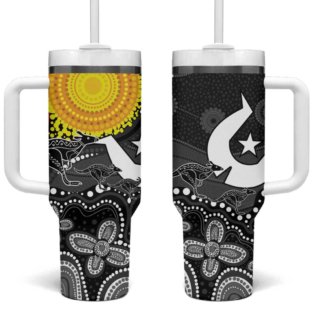 Aboriginal-Torres Strait Islanders Tumbler With Handle Together Culture Inspired Story