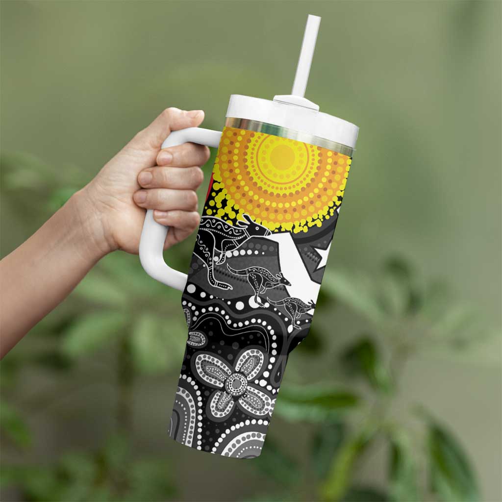 Aboriginal-Torres Strait Islanders Tumbler With Handle Together Culture Inspired Story