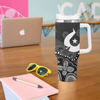 Aboriginal-Torres Strait Islanders Tumbler With Handle Together Culture Inspired Story