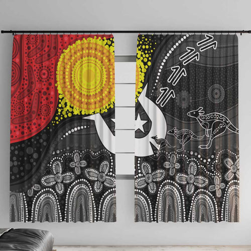 Aboriginal-Torres Strait Islanders Window Curtain Together Culture Inspired Story