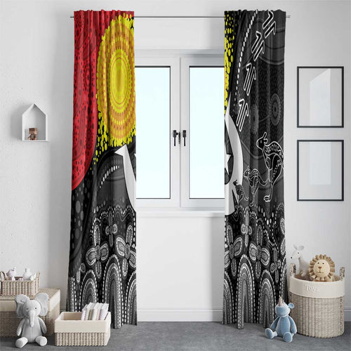 Aboriginal-Torres Strait Islanders Window Curtain Together Culture Inspired Story