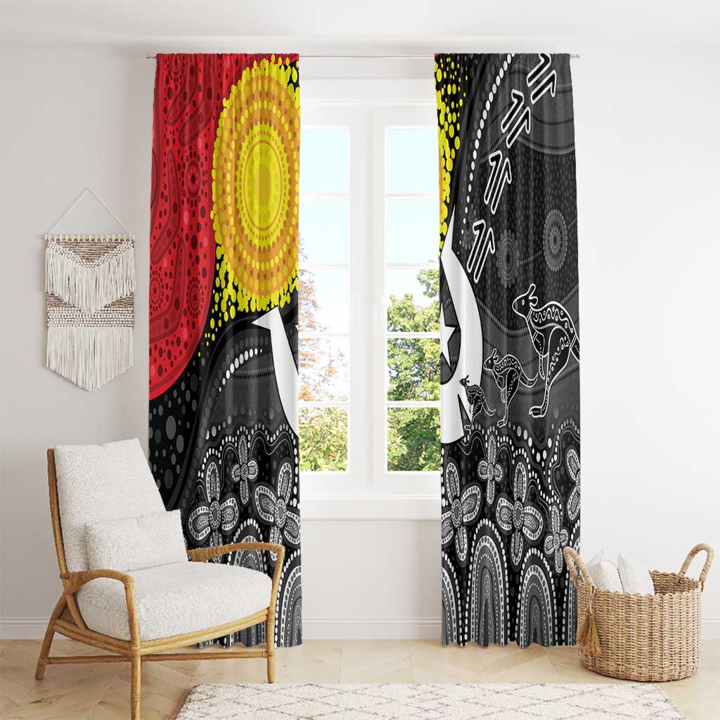 Aboriginal-Torres Strait Islanders Window Curtain Together Culture Inspired Story