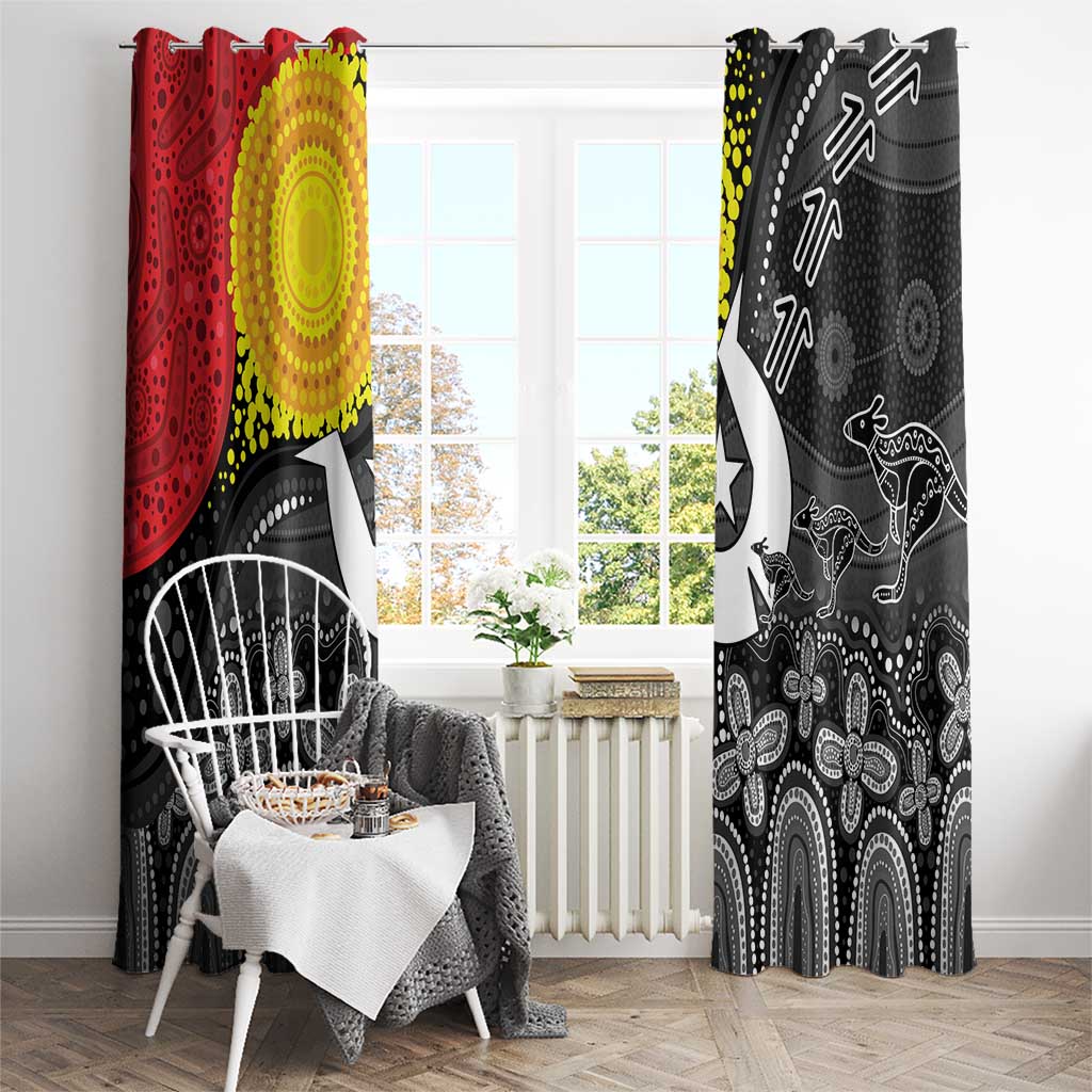 Aboriginal-Torres Strait Islanders Window Curtain Together Culture Inspired Story