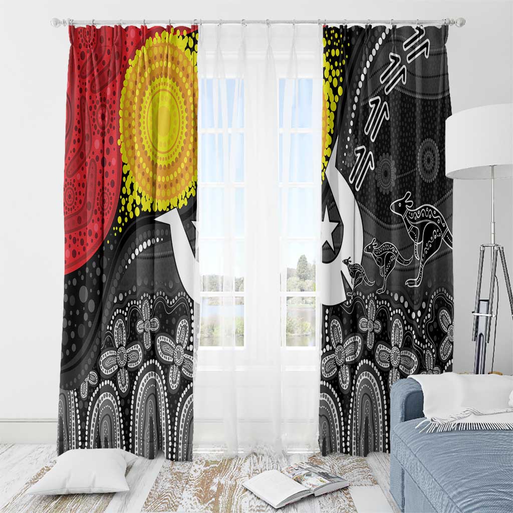 Aboriginal-Torres Strait Islanders Window Curtain Together Culture Inspired Story