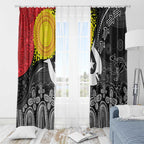 Aboriginal-Torres Strait Islanders Window Curtain Together Culture Inspired Story