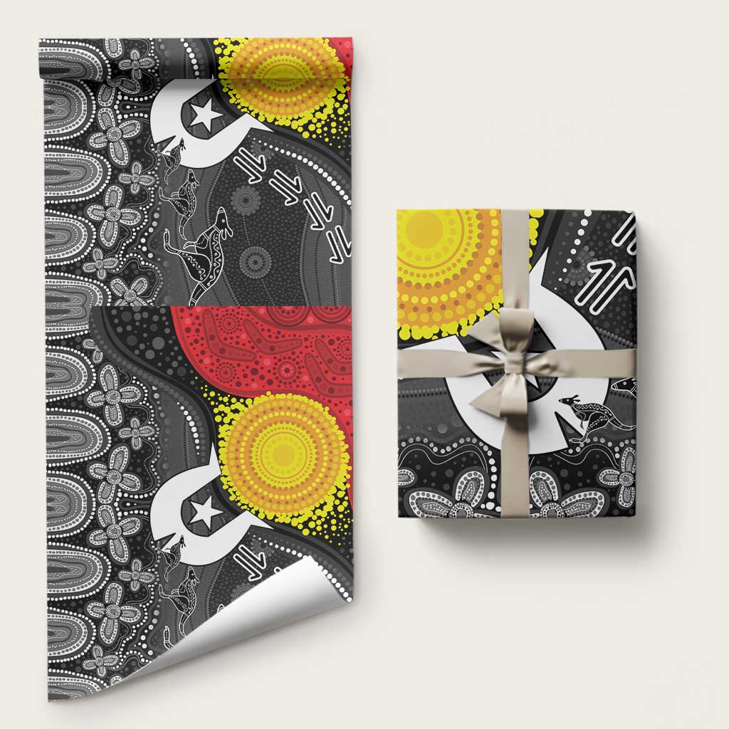 Aboriginal-Torres Strait Islanders Wrapping Paper Together Culture Inspired Story - Aussie Hoodie