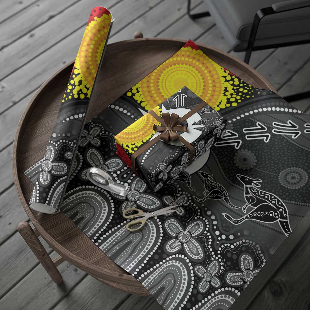 Aboriginal-Torres Strait Islanders Wrapping Paper Together Culture Inspired Story - Aussie Hoodie