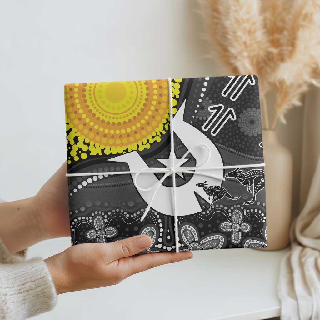 Aboriginal-Torres Strait Islanders Wrapping Paper Together Culture Inspired Story - Aussie Hoodie