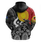 Aboriginal-Torres Strait Islanders Zip Hoodie Together Culture Inspired Story
