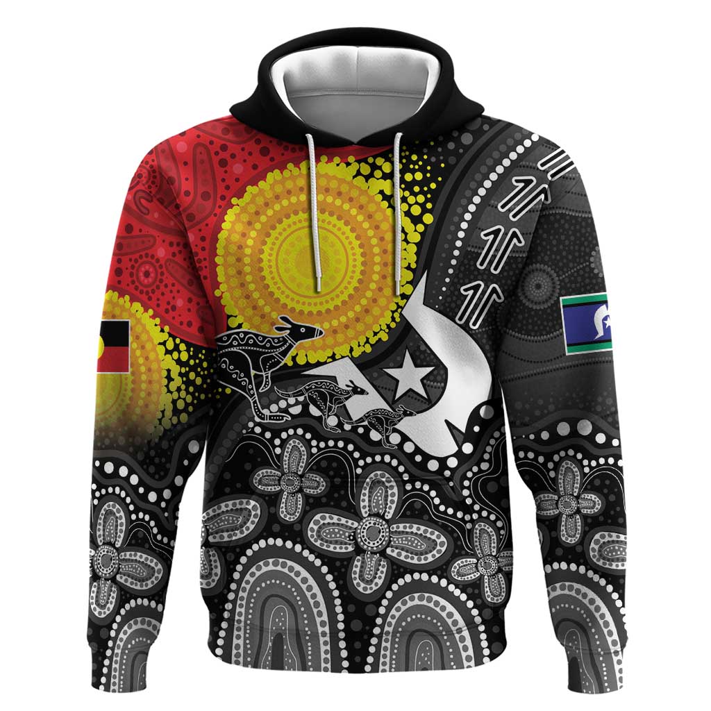 Aboriginal-Torres Strait Islanders Zip Hoodie Together Culture Inspired Story