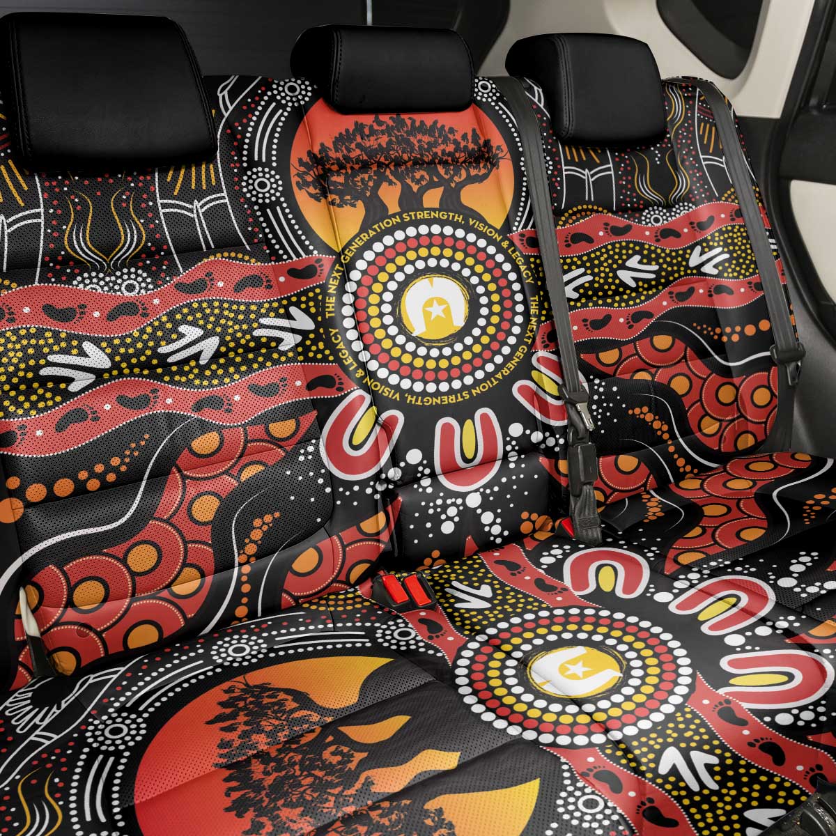 NAIDOC 2025 Boab Tree Back Car Seat Cover Celebrate Aboriginal Culture The Next Generation