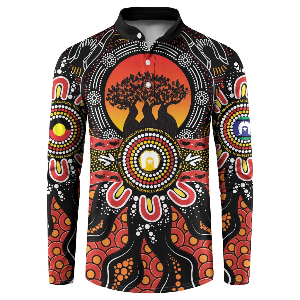 NAIDOC 2025 Boab Tree Button Sweatshirt Celebrate Aboriginal Culture The Next Generation