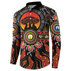 NAIDOC 2025 Boab Tree Button Sweatshirt Celebrate Aboriginal Culture The Next Generation