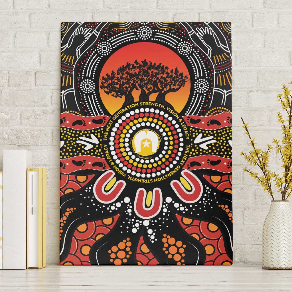 NAIDOC 2025 Boab Tree Canvas Wall Art Celebrate Aboriginal Culture The Next Generation