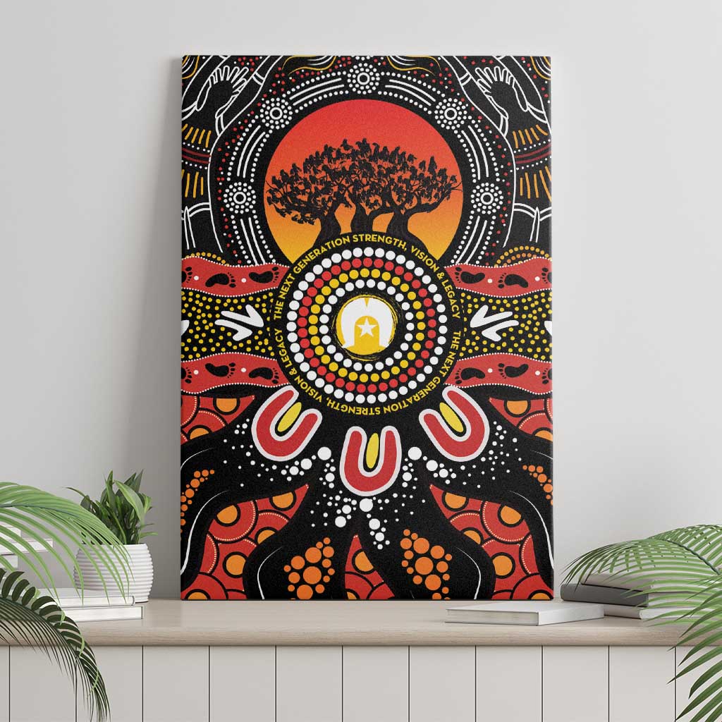 NAIDOC 2025 Boab Tree Canvas Wall Art Celebrate Aboriginal Culture The Next Generation