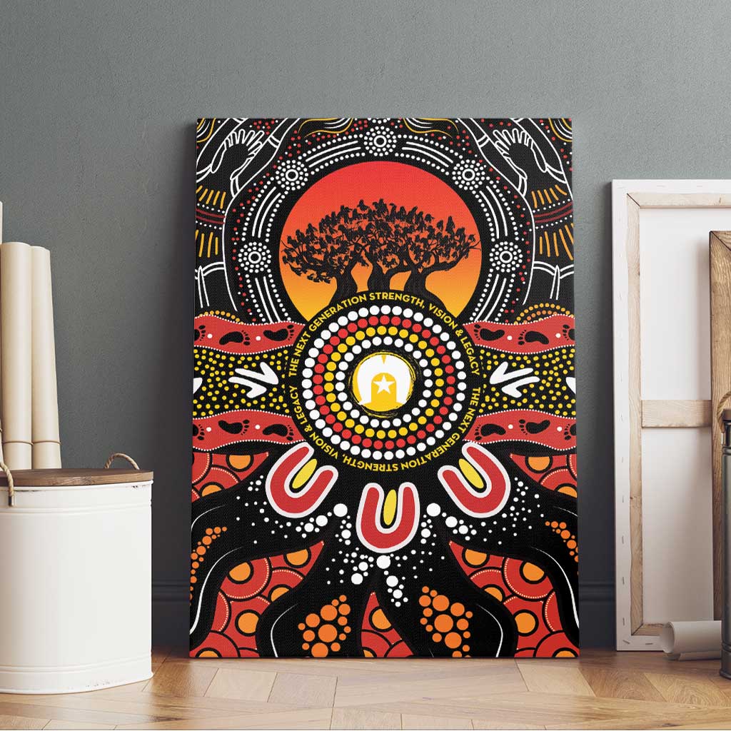 NAIDOC 2025 Boab Tree Canvas Wall Art Celebrate Aboriginal Culture The Next Generation