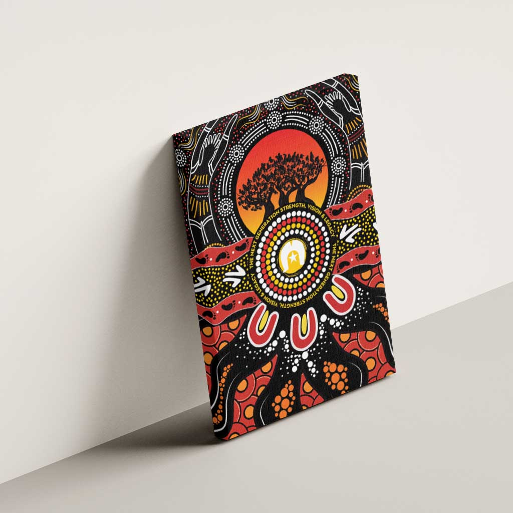 NAIDOC 2025 Boab Tree Canvas Wall Art Celebrate Aboriginal Culture The Next Generation