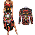 NAIDOC 2025 Boab Tree Couples Matching Summer Maxi Dress and Long Sleeve Button Shirt Celebrate Aboriginal Culture The Next Generation