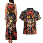 NAIDOC 2025 Boab Tree Couples Matching Tank Maxi Dress and Hawaiian Shirt Celebrate Aboriginal Culture The Next Generation